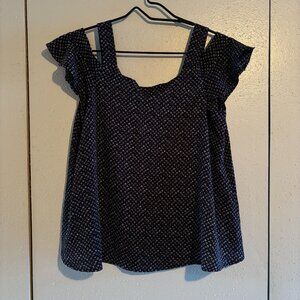 Papermoon Cold Shoulder Top